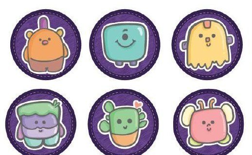Fun Camp: kit and icon set Fun Camp: kit and icon set